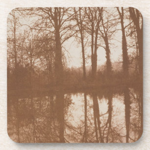 Reflecties, 1843 (foto sepia) drankjes onderzetter