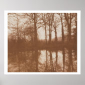 Reflecties, 1843 (foto sepia) poster (Voorkant)