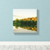 Reflecties 2 Canvas Afdruk (Insitu (Houten vloer))