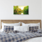 Reflecties 3 op Canvas Afdruk (Insitu (Slaapkamer))
