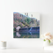 Reflecties 7 wandklok (Huis)