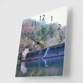 Reflecties 7 wandklok (Hoek)