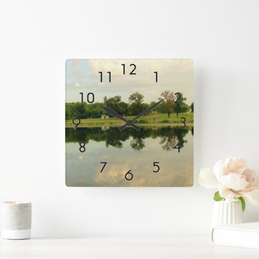 Reflecties 8 wandklok (Huis)