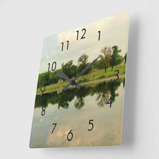 Reflecties 8 wandklok (Hoek)
