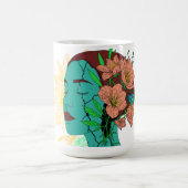 Reflecties binnen het kunstwerk koffiemok (Center)