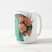 Reflecties binnen het kunstwerk koffiemok (Voorkant rechts)