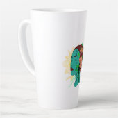 Reflecties binnen het kunstwerk latte mok (Linkerhoek)