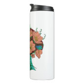 Reflecties binnen het kunstwerk thermosbeker (Geroteerd rechts)