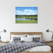 Reflecties Canvas Afdruk (Insitu (Slaapkamer))