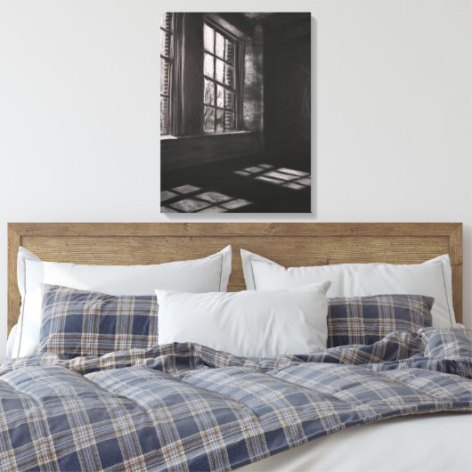 Reflecties Canvas Afdruk (Insitu (Slaapkamer))