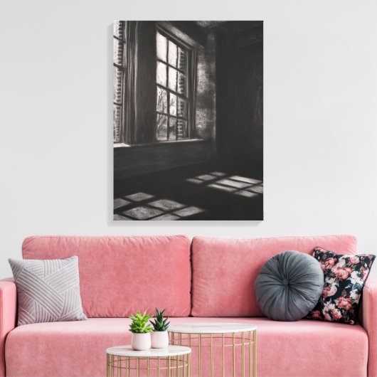 Reflecties Canvas Afdruk (Insitu (Woonkamer))