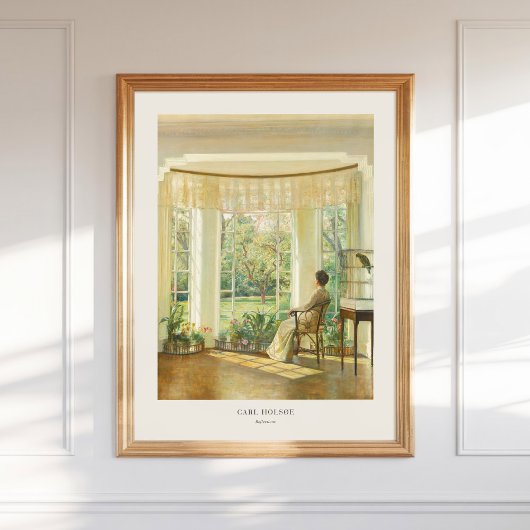 Reflecties Carl Holsøe Holsoe Deens interieur Poster