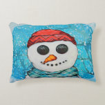 Reflecties Christmas Snowman DECOR COLLECTIE Accent Kussen<br><div class="desc">Probeer ook ons lichaam en ronde kussens, ronde poef, posters, een tafelloper en dinerplaats matten voor decor! Label Ook verkrijgbaar in brede en medium geschenktassen, geschenkdozen, inpakpapier, gepersonaliseerde geschenktassen en 3 soorten tissuepapier, plus gepersonaliseerd familiefotootje en 5x7 briefkaart en wenskaarten, briefkaarten, legpuzzels, vierkante sleutelhangers en hangers voor gifting ideeën, plus...</div>