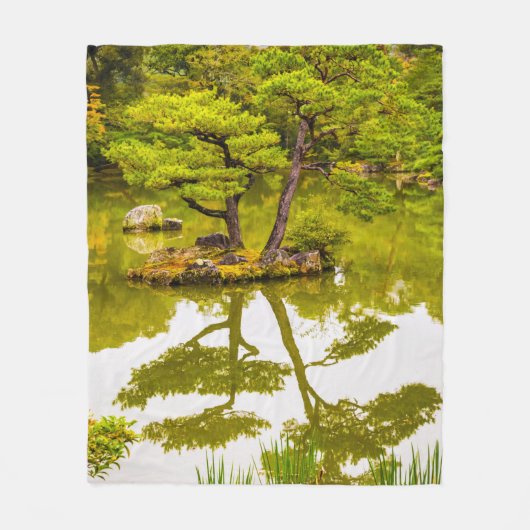 Reflecties Fleece Deken (Voorkant)