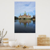 Reflecties - Hannover, Duitsland Poster van de gem (Keuken)