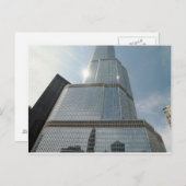 Reflecties in Blue, Chicago, IL Briefkaart (Voorkant / Achterkant)