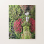 Reflecties in de Azael-tuin - New England Legpuzzel (Verticaal)