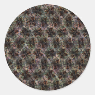 Reflecties in het hol: de symmetrie van wombats ronde sticker