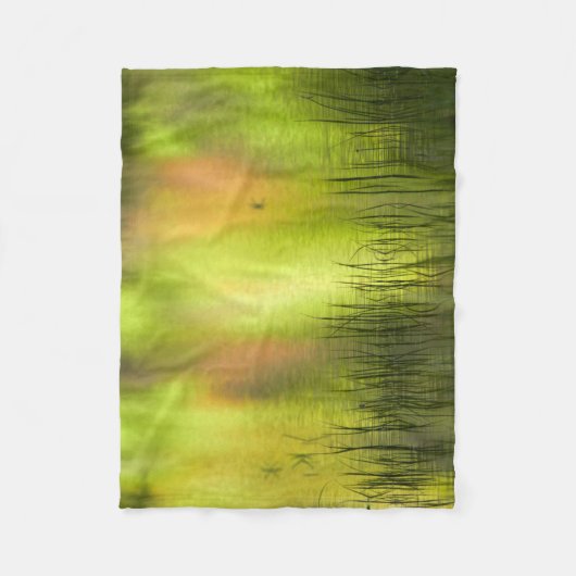 Reflecties in het Mirror Lake | Josemiet Fleece Deken (Voorkant)