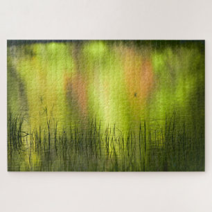 Reflecties in het Mirror Lake Josemiet Legpuzzel