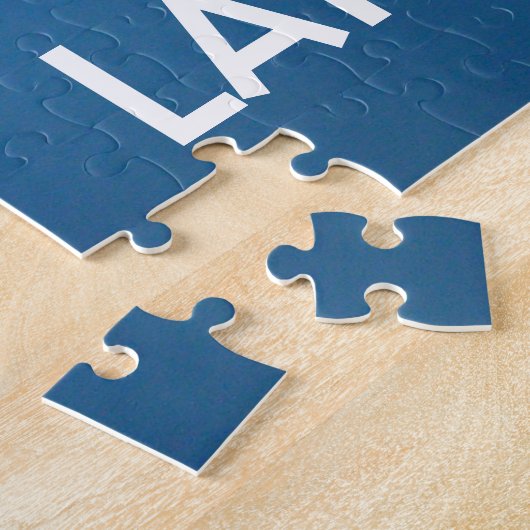 reflecties in het Powell-meer, vroege ochtendvluch Legpuzzel (Zijkant)