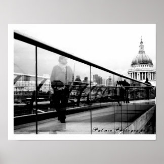 Reflecties in Londen [Kunstprint] Poster