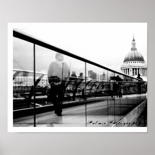 Reflecties in Londen [Kunstprint] Poster (Voorkant)