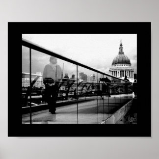 Reflecties in Londen [Print] Versie 2 Poster