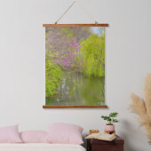 Reflecties in Natuur wandtapijt Hangend Wandkleed (Slaapkamer)