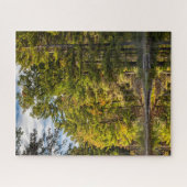 Reflecties in Red Eagle Pond | Witte bergen Legpuzzel (Horizontaal)