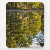 Reflecties in Red Eagle Pond | Witte bergen Muismat (Voorkant)