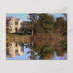 Reflecties in Rhonda Briefkaart