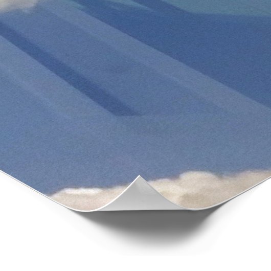 reflecties in venster poster (Hoek)