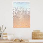 Reflecties in zilver poster (Keuken)