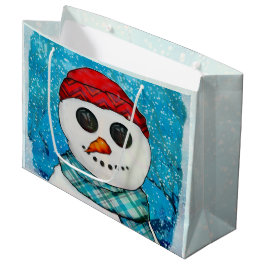 Reflecties Kerst Sneeuwman ALLEEN BREED Groot Cadeauzakje