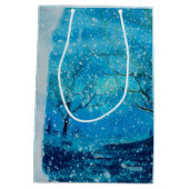 Reflecties Kerst Sneeuwman ALLEEN MEDIUM Cadeauzakje (Achterkant)