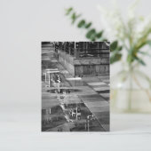 Reflecties na regen op zijn plaats Aubry Vieux Hul Briefkaart (Staand voorkant)