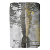 Reflecties onder de grijze hemel badmat (Voorkant Verticaal)