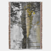 Reflecties onder de grijze hemel deken (Voorkant Verticaal)