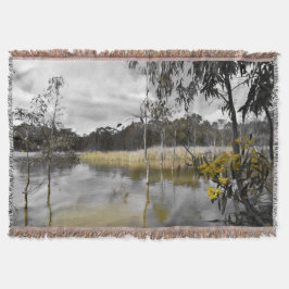 Reflecties onder de grijze hemel deken