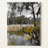 Reflecties onder de grijze hemel planner (Achterkant)