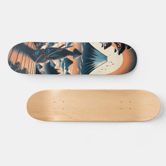 Reflecties op de berg Fuji Persoonlijk Skateboard (Horizontaal)