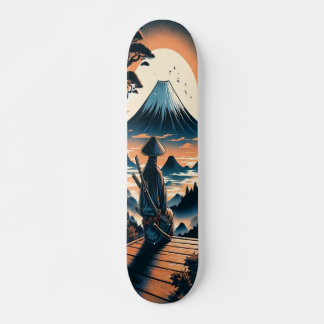 Reflecties op de berg Fuji Persoonlijk Skateboard
