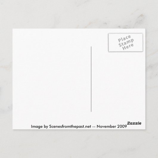 Reflecties op de muur briefkaart (Achterkant)