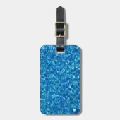 Reflecties op de onderkant bagagelabel (Voorkant verticaal)