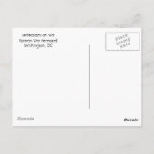 Reflecties op de oorlog briefkaart (Achterkant)