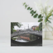 Reflecties op de Wensum, Norwich Briefkaart (Staand voorkant)