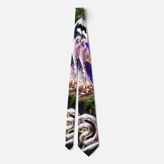 Reflecties op een Baritone Horn Stropdas (Achterkant)