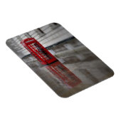 Reflecties op een rode telefoondoos - Londen Magne Magneet (Rechterzijde)