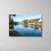 Reflecties op het Kanaal, Wakefield Canvas Afdruk (Voorkant)